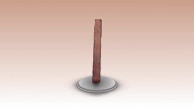 Arkaplanda 3d animasyon modeli