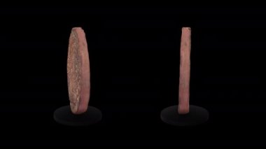 Arkaplanda 3d animasyon modeli