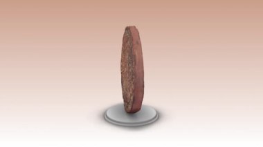 Arkaplanda 3d animasyon modeli