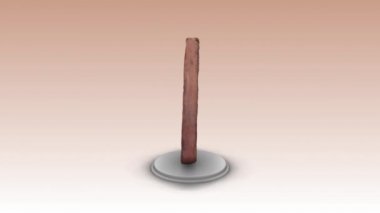 Arkaplanda 3d animasyon modeli