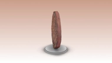 Arkaplanda 3d animasyon modeli