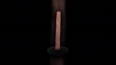 Arkaplanda 3d animasyon modeli