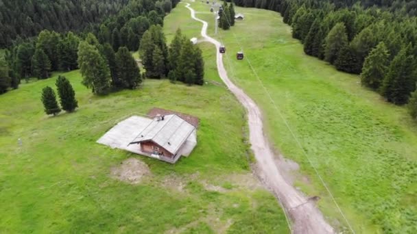 Rekaman Udara Gunung Drone — Stok Video