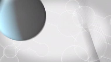 Gri arka planda 3D Modelleme