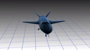 Beyaz arkaplanda 3B model animasyonu
