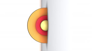 Arkaplanda 3D model animasyonu