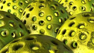 Siyah arkaplanda 3B model animasyonu