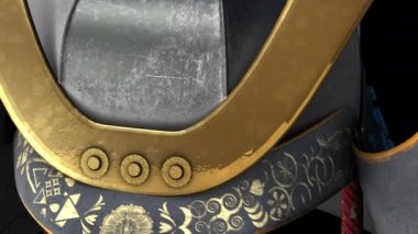 Siyah arkaplanda 3B model animasyonu