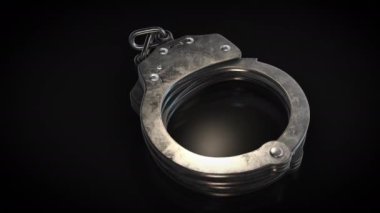 Siyah arkaplanda 3B model animasyonu