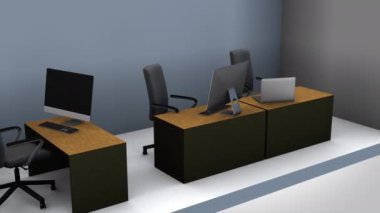 Beyaz arkaplanda 3 boyutlu grafik canlandırması