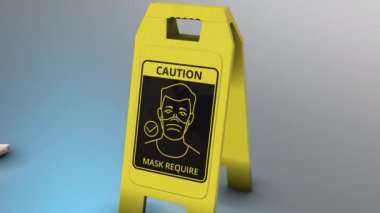 Beyaz arkaplanda 3B model animasyonu