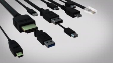 Beyaz arkaplanda 3B model animasyonu