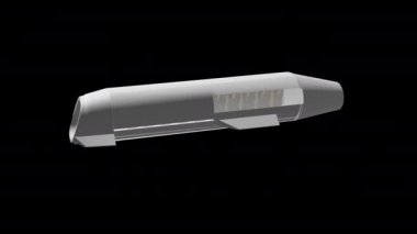 Hiperdöngü modelinin 3D animasyonu Orijinal 3D model: Benheymann 'ın hiperdöngü modeli CC Öznitelik Web altında lisanslıdır: skeç fab