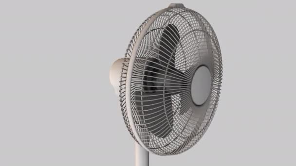 Вентилятор Движении — стоковое видео