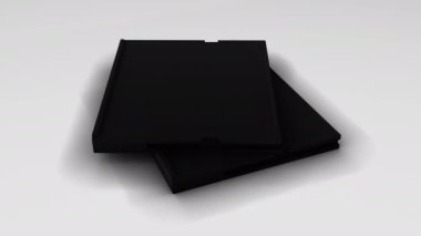 Beyaz arkaplanda 3B model animasyonu