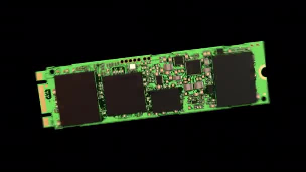 Animation Ssd Solid State Drive — Video