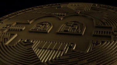 Siyah arkaplanda 3D animasyon modeli