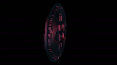 mat maskeli dünya çapında kripto para döndürme döngüsü