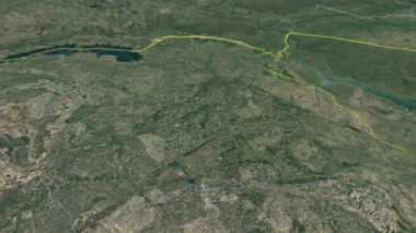 Coğrafi harita canlandırma düzlüğü