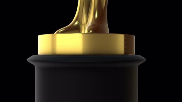 Animace Ceny Oscar — Stock video