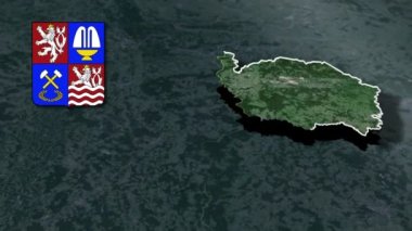 Senegal coğrafi haritasının bölgeleri
