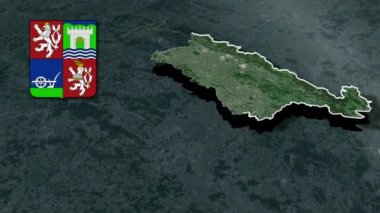 Senegal coğrafi haritasının bölgeleri