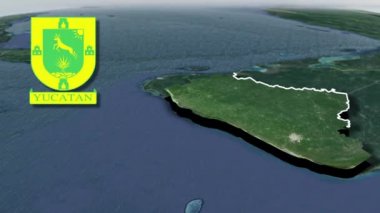 Senegal coğrafi haritasının bölgeleri