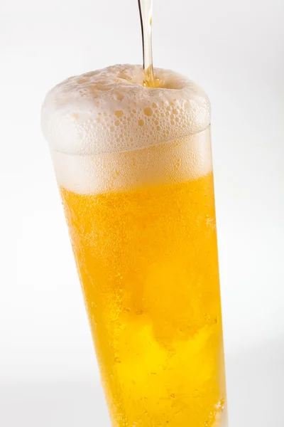 さわやかなアイス冷たいピルスナー ビール — ストック写真