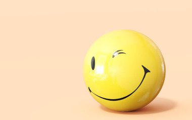 Krema arkaplanındaki gülümseme