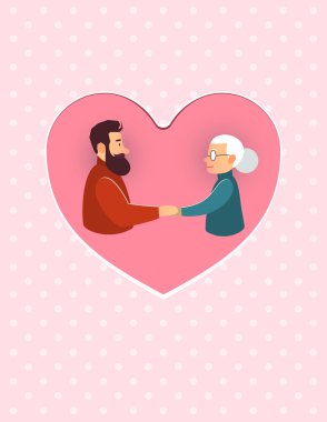 Oğlunuz veya anne büyükanne ile torunu