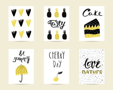 Şirin doodle doğum günü, parti, Bebek Kartlar Duş