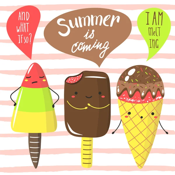 Sevimli yaz kartı geliyor