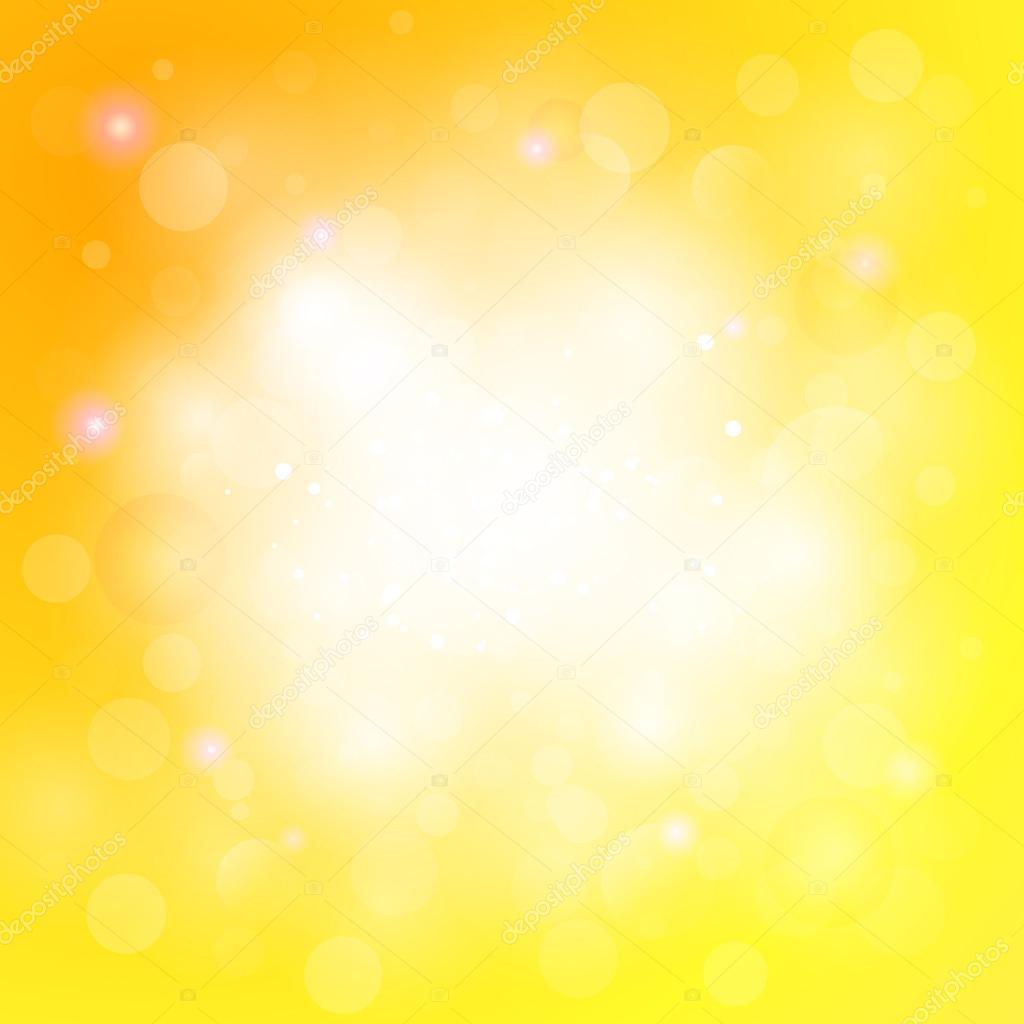 Yellow abstract background with light, blurs, shining spots. Stock Vector  Image by ©NadineVeresk #112603796