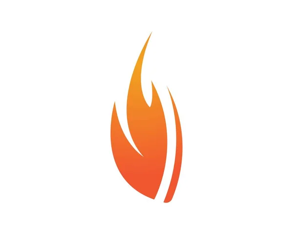Incendio Naturaleza Logos Símbolos Plantilla — Vector de stock