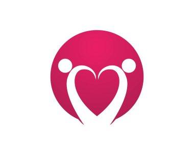 İnsanları sev Logos Vektörü 