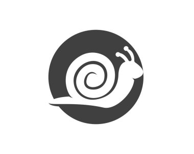 Logo şablonunda salyangoz