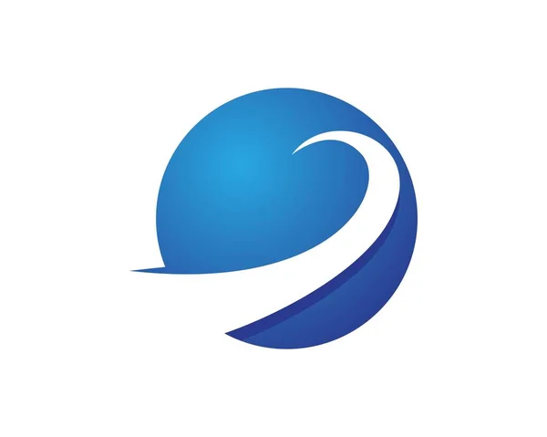 Biznes Finanse Logo Projektowanie Wektor Ikona — Wektor stockowy
