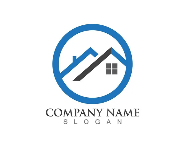 Property Construction Logos — Stock Vector