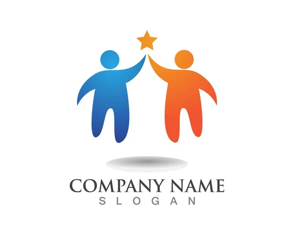 Логотип Компании Success People — стоковый вектор