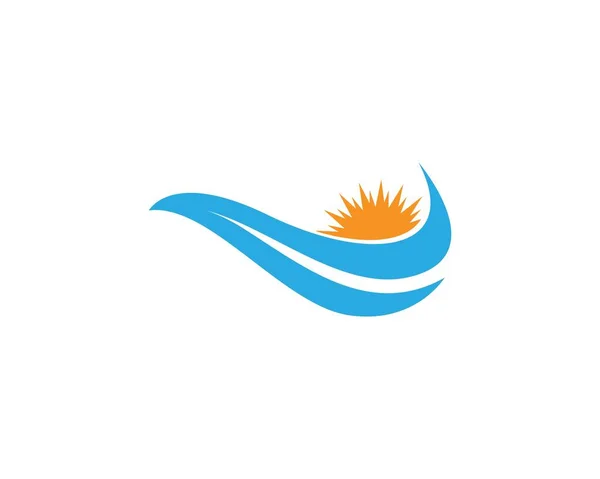 Logotipos Del Alero Playa Símbolos — Vector de stock