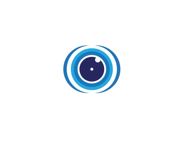 Вектор Логотипа Уходу Глазами — стоковый вектор
