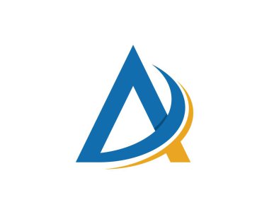 Bir Harf Logosu İş Şablonu Vektör tasarımı