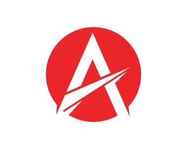 Bir Harf Logosu İş Şablonu Vektör tasarımı