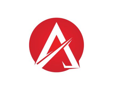 Bir Harf Logosu İş Şablonu Vektör tasarımı