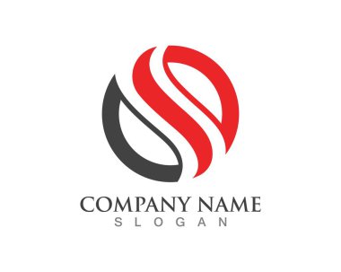 S Harfleri Logoları ve sembolleri şablon uygulamaları