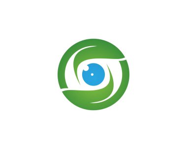 Göz bakım logosu ve semboller şablon vektör simgeleri uygulaması