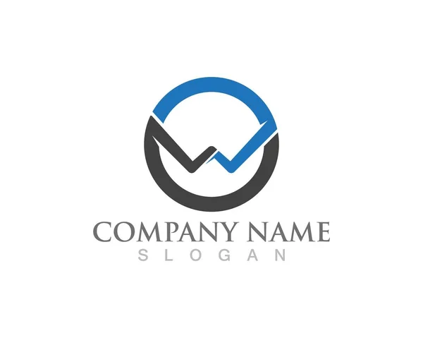 Logotipo Logotipo Empresa Símbolos — Vetor de Stock