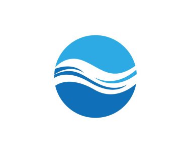 Su logoları Şablon vektör simgeleri