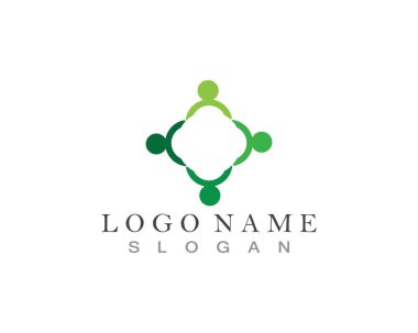 Halk logoyu ve sembol şablon uygulamasını önemser