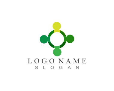 Halk logoyu ve sembol şablon uygulamasını önemser